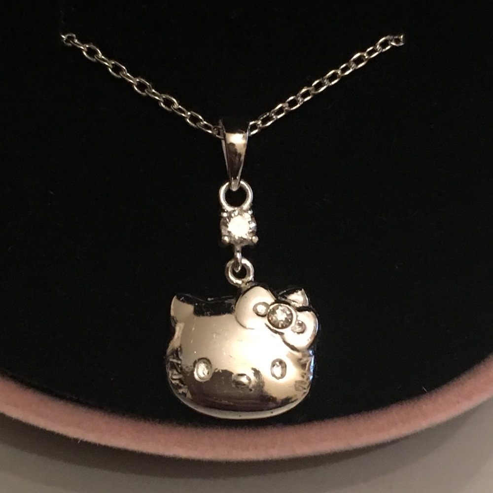 GENUINE MERCH Sterling Silver Hello Kitty Necklace